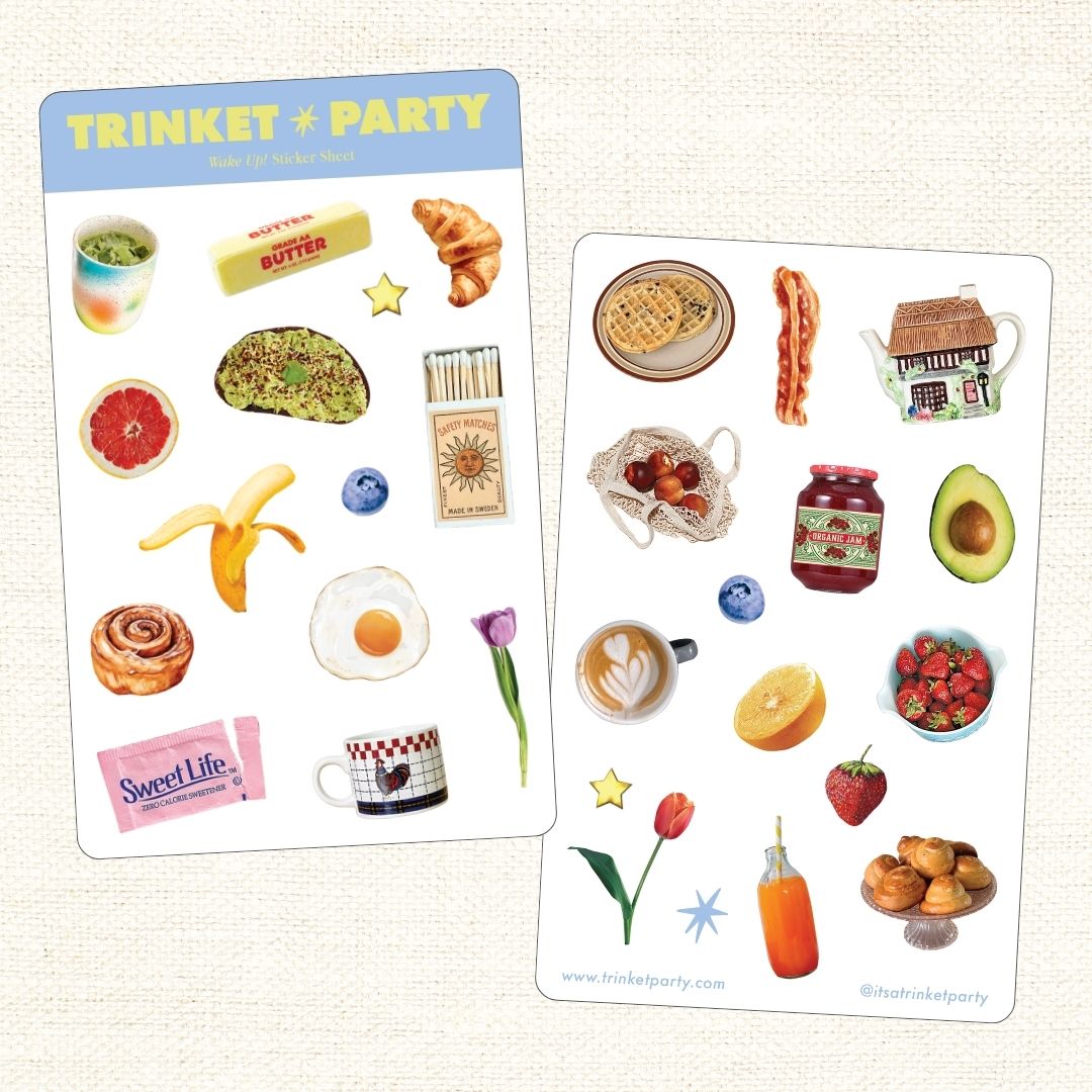 Wake Up! Sticker Sheets