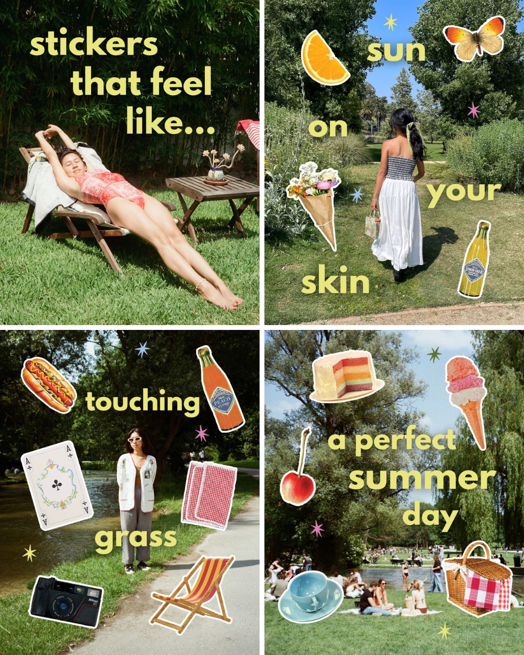 Picnic Weather Sticker Sheets