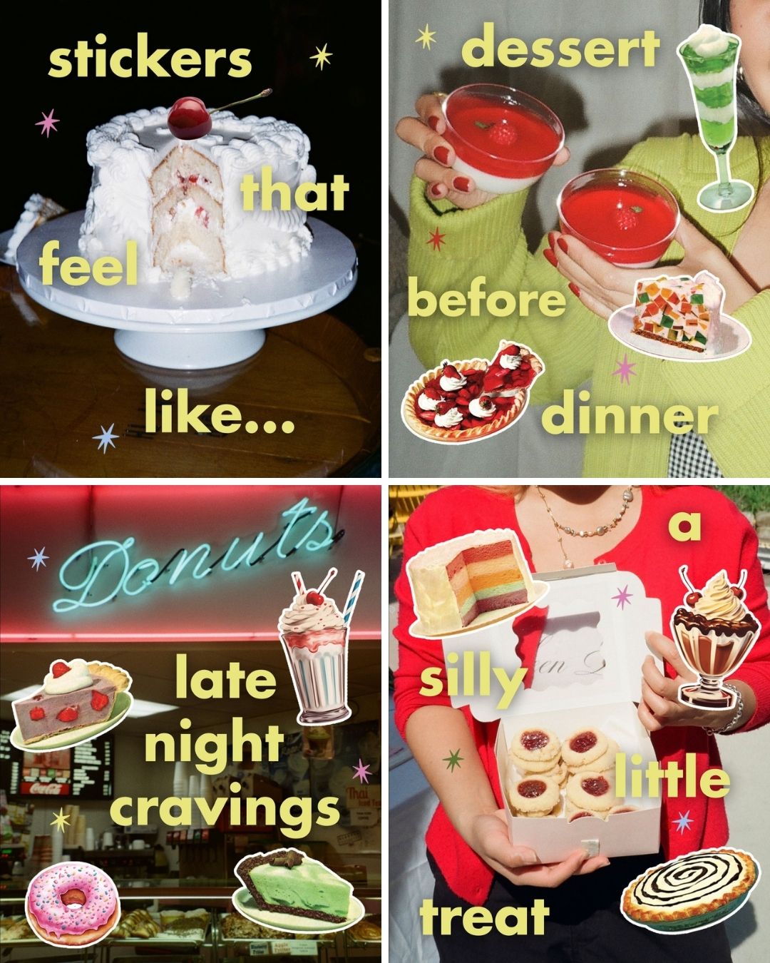 Sweet Tooth Sticker Sheets