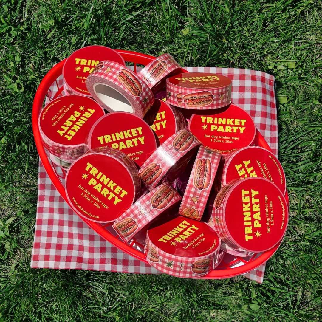 Hot Dog Trinket Tape