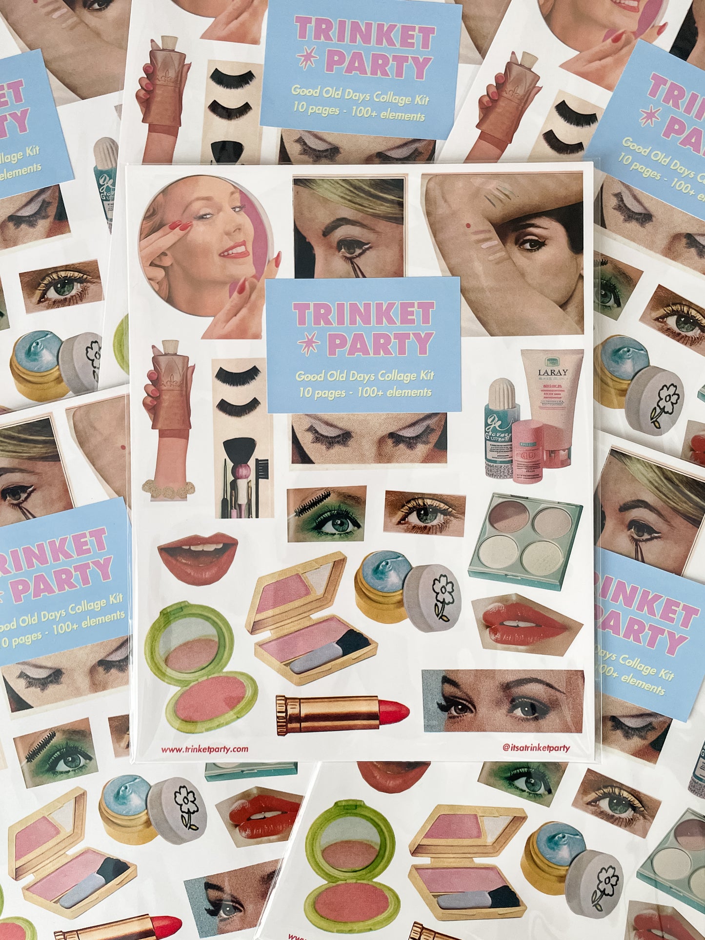 Good Old Days Collage Kit