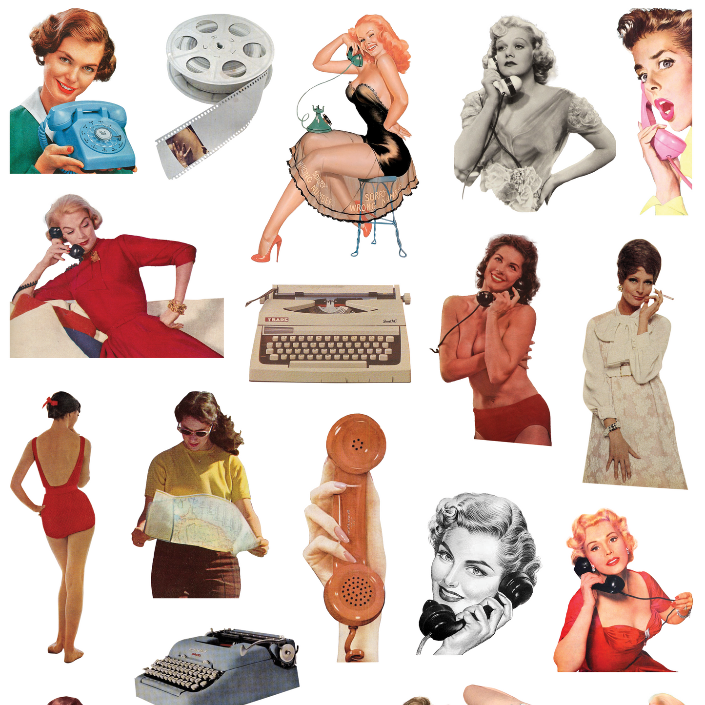 Sweet Nostalgia Collage Kit