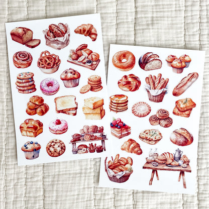 Bakery Sticker Sheets