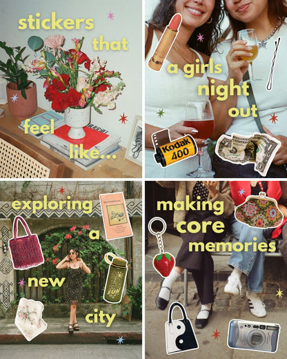 What's In My Bag Sticker Sheets