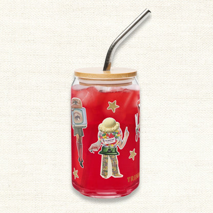 Crafty Girls Drinking Glass