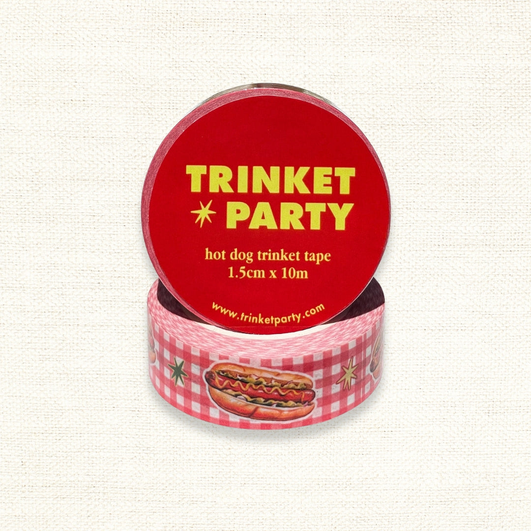 Hot Dog Trinket Tape