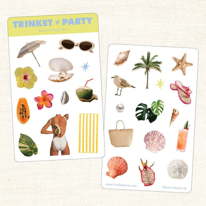 Island Girl Sticker Sheets