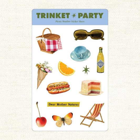 Picnic Weather Sticker Sheets