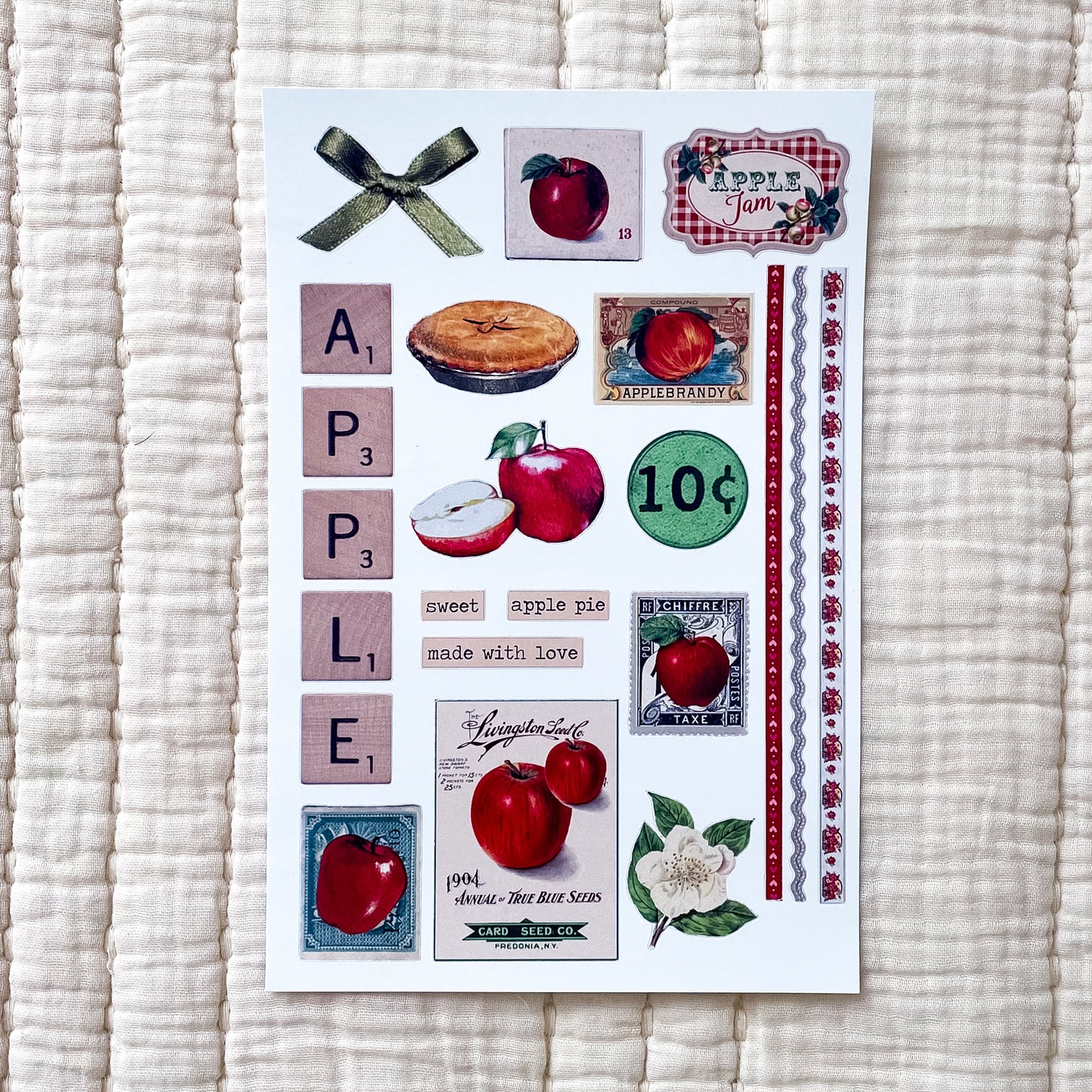 IMPERFECT Apple Picking Sticker Sheets