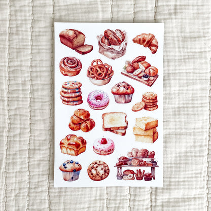 Bakery Sticker Sheets