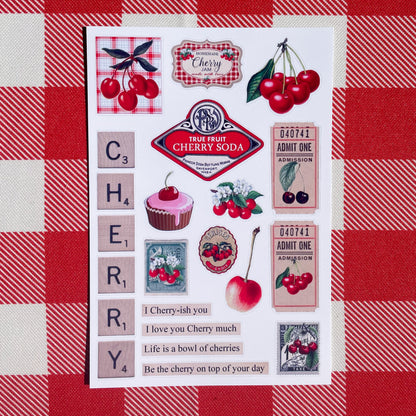 Cherry Pie Sticker Sheets