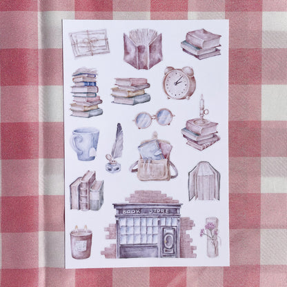 Book Nook Sticker Sheets