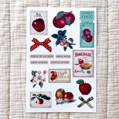 IMPERFECT Apple Picking Sticker Sheets