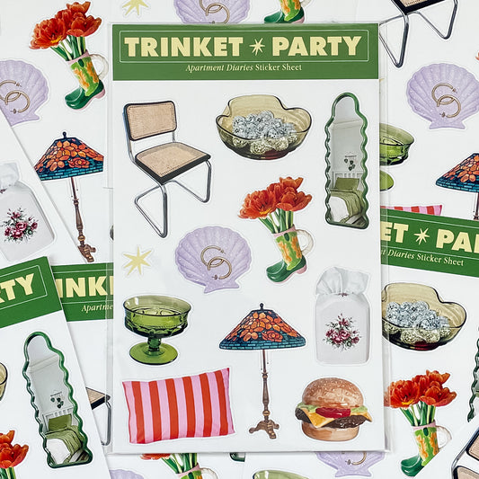 Apartment Diaries Sticker Sheets