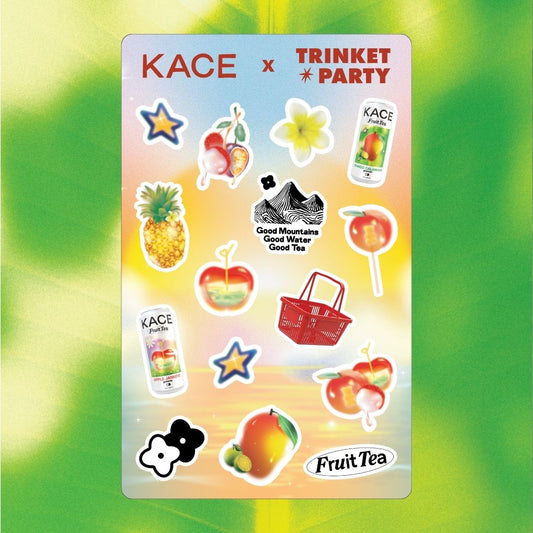 KACE x Trinket Party Sticker Sheet